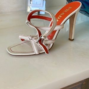 Gorgeous Prada heel sandals